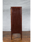 Chinese Qing Dynasty 19th Century Ningbo Cypress Cabinet with Brass Hardware-13. Asian & Chinese Furniture, Art, Antiques, Vintage Home Décor for sale at FEA Home