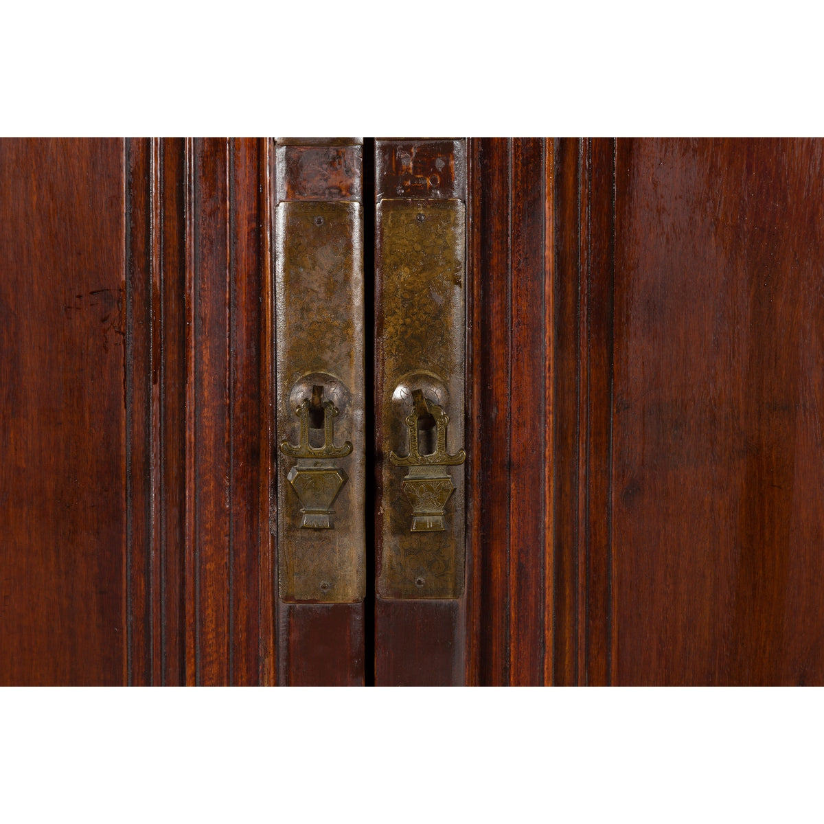 Chinese Qing Dynasty 19th Century Ningbo Cypress Cabinet with Brass Hardware-4. Asian &amp; Chinese Furniture, Art, Antiques, Vintage Home Décor for sale at FEA Home
