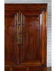 Chinese Qing Dynasty 19th Century Ningbo Cypress Cabinet with Brass Hardware-7. Asian & Chinese Furniture, Art, Antiques, Vintage Home Décor for sale at FEA Home