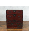Japanese Meiji Period Late 19th Century Isho-Dansu Chest with Iron Hardware-4. Asian & Chinese Furniture, Art, Antiques, Vintage Home Décor for sale at FEA Home