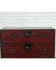 Japanese Meiji Period Late 19th Century Isho-Dansu Chest with Iron Hardware-5. Asian & Chinese Furniture, Art, Antiques, Vintage Home Décor for sale at FEA Home