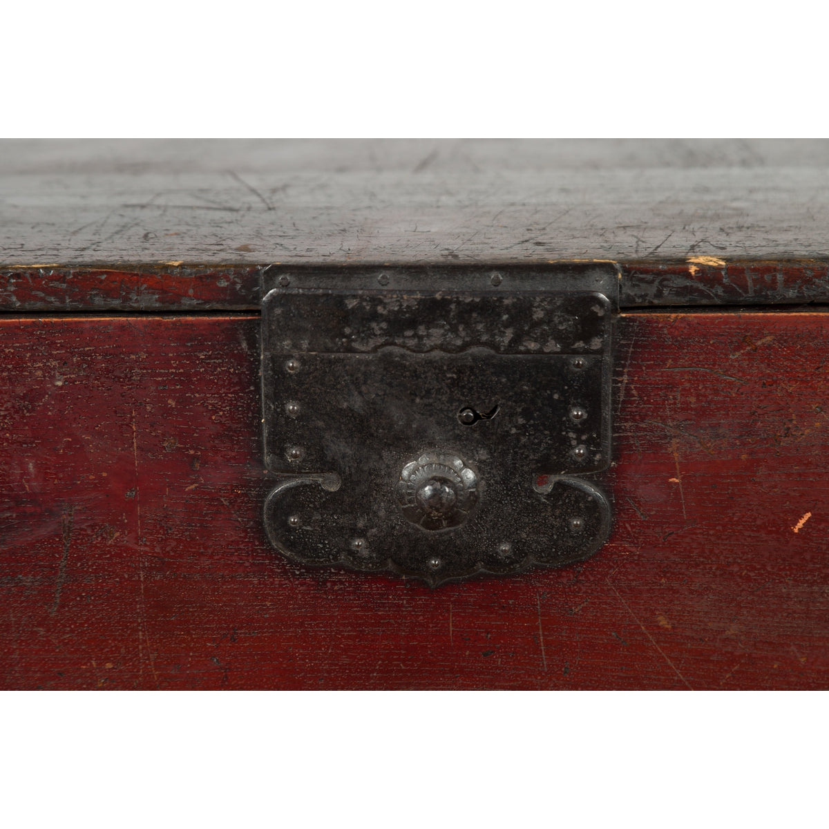 Japanese Meiji Period Late 19th Century Isho-Dansu Chest with Iron Hardware-8. Asian &amp; Chinese Furniture, Art, Antiques, Vintage Home Décor for sale at FEA Home