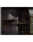 Japanese Early 20th Century Black and Gold Speckled Compound Cabinet-18. Asian & Chinese Furniture, Art, Antiques, Vintage Home Décor for sale at FEA Home