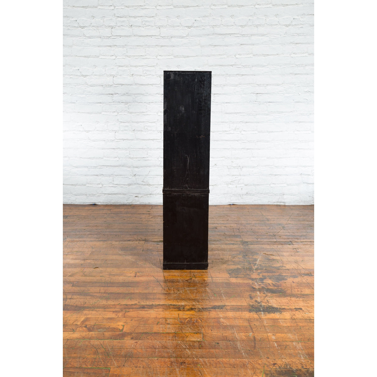 Japanese Early 20th Century Black and Gold Speckled Compound Cabinet-20. Asian &amp; Chinese Furniture, Art, Antiques, Vintage Home Décor for sale at FEA Home