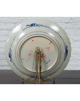 Japanese 19th Century Porcelain Imari Charger with Painted Blue and White Décor-15. Asian & Chinese Furniture, Art, Antiques, Vintage Home Décor for sale at FEA Home