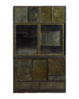 Japanese Early 20th Century Black and Gold Speckled Compound Cabinet-1. Asian & Chinese Furniture, Art, Antiques, Vintage Home Décor for sale at FEA Home