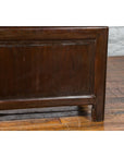 Qing Dynasty 19th Century Brown Coffer with Unhinged Panel Lid-10. Asian & Chinese Furniture, Art, Antiques, Vintage Home Décor for sale at FEA Home