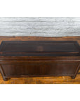Qing Dynasty 19th Century Brown Coffer with Unhinged Panel Lid-11. Asian & Chinese Furniture, Art, Antiques, Vintage Home Décor for sale at FEA Home