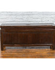 Qing Dynasty 19th Century Brown Coffer with Unhinged Panel Lid-2. Asian & Chinese Furniture, Art, Antiques, Vintage Home Décor for sale at FEA Home