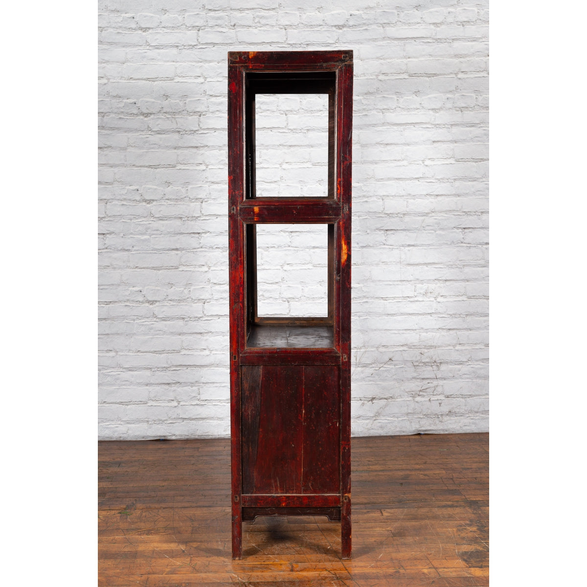 Qing Dynasty 19th Century Lacquered Cabinet with Carved Motifs-14. Asian &amp; Chinese Furniture, Art, Antiques, Vintage Home Décor for sale at FEA Home