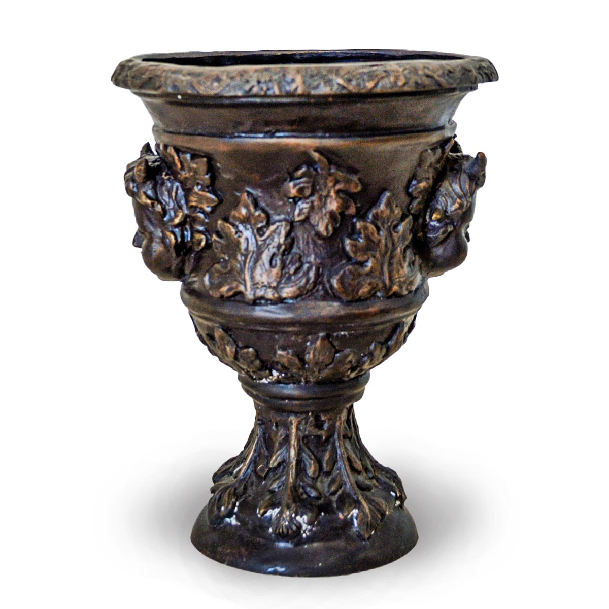Deqenereret skarp forfængelighed Small Greco-Roman Bronze Urn | FEA Home