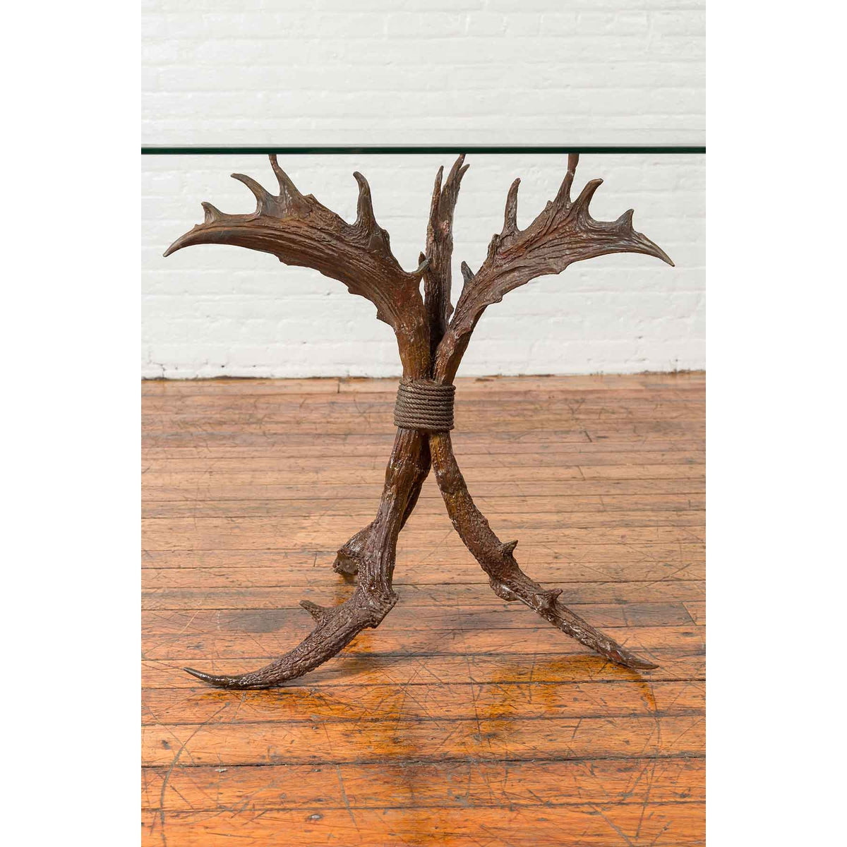 Curved Bronze Tree Table Base-4. Asian &amp; Chinese Furniture, Art, Antiques, Vintage Home Décor for sale at FEA Home