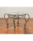 Tall Contemporary Bronze Nautical Rope Table-4. Asian & Chinese Furniture, Art, Antiques, Vintage Home Décor for sale at FEA Home