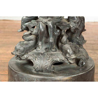 Nymph, Tritons and Putti Bronze Fountain