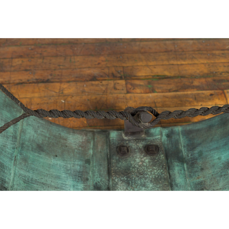 Nautical Egyptian Inspired, Barge Style Verde Bronze Coffee Table Base-RG2080-18. Asian & Chinese Furniture, Art, Antiques, Vintage Home Décor for sale at FEA Home