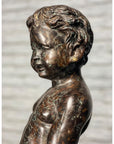 Boy Peeing Small Bronze Statue-29. Asian & Chinese Furniture, Art, Antiques, Vintage Home Décor for sale at FEA Home
