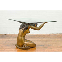 Classical Contemporary Bronze Table Base