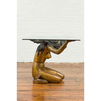 Classical Contemporary Bronze Table Base