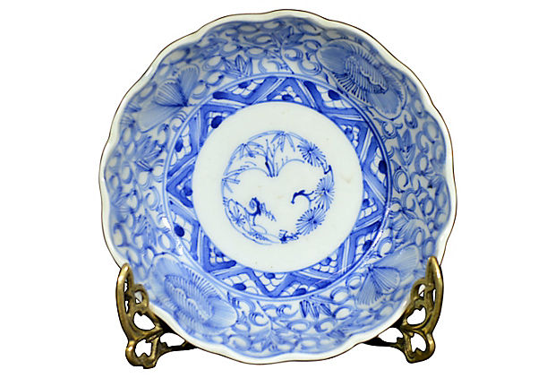 Set of 4 Antique Hand Painted Chinese Porcelain Bowl-2. Asian & Chinese Furniture, Art, Antiques, Vintage Home Décor for sale at FEA Home