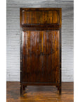 Chinese Qing Dynasty 19th Century Compound Cabinet with Brass Hardware-16. Asian & Chinese Furniture, Art, Antiques, Vintage Home Décor for sale at FEA Home