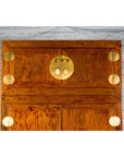 Chinese Qing Dynasty 19th Century Compound Cabinet with Brass Hardware-7. Asian & Chinese Furniture, Art, Antiques, Vintage Home Décor for sale at FEA Home