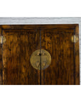 Chinese Qing Dynasty 19th Century Armoire with Carved Skirt, Doors and Drawers-6. Asian & Chinese Furniture, Art, Antiques, Vintage Home Décor for sale at FEA Home