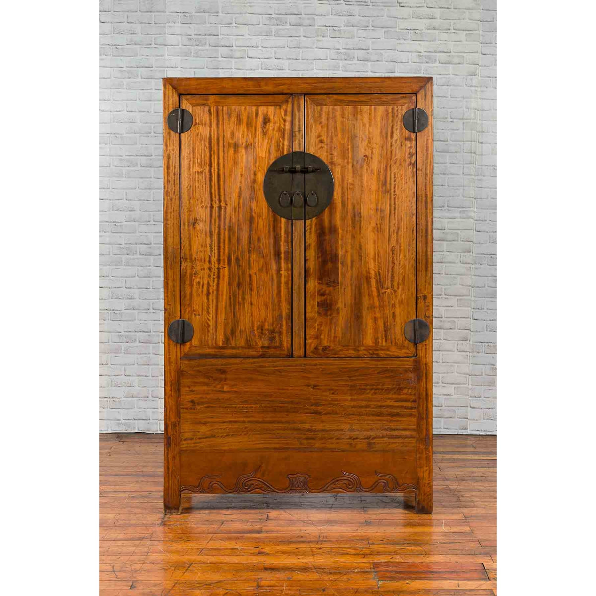 Chinese Qing Dynasty Period 19th Century Cabinet with Hidden Drawers and Panel-2. Asian & Chinese Furniture, Art, Antiques, Vintage Home Décor for sale at FEA Home