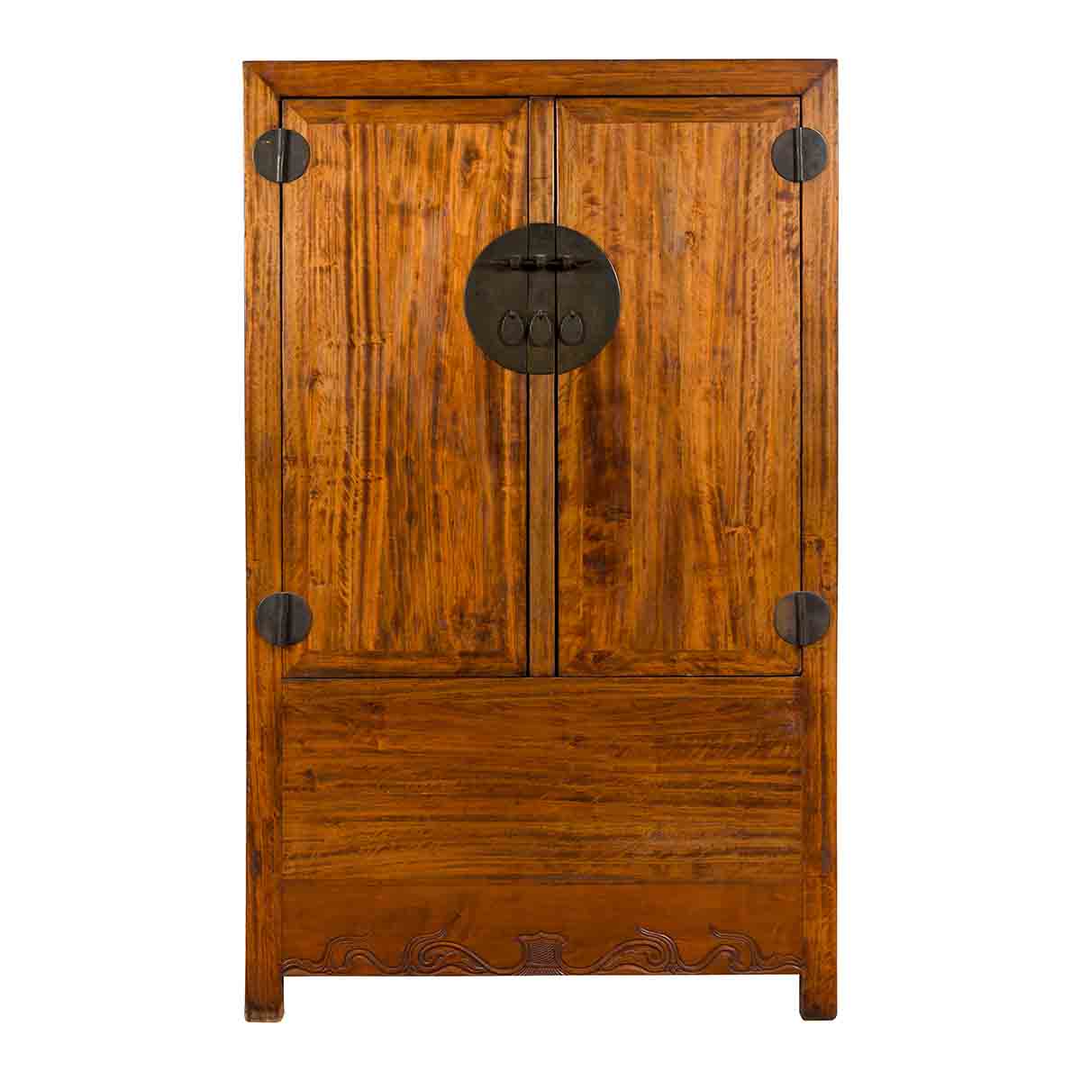 Chinese Qing Dynasty Period 19th Century Cabinet with Hidden Drawers and Panel-1. Asian & Chinese Furniture, Art, Antiques, Vintage Home Décor for sale at FEA Home
