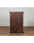19th Century Indian Hand-Painted Burnt Orange and Green Cabinet-11. Asian & Chinese Furniture, Art, Antiques, Vintage Home Décor for sale at FEA Home
