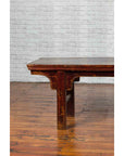 Chinese 19th Century Qing Dynasty Coffee Table with Distressed Patina-5. Asian & Chinese Furniture, Art, Antiques, Vintage Home Décor for sale at FEA Home