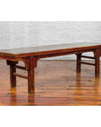 Chinese 19th Century Qing Dynasty Coffee Table with Distressed Patina-2. Asian & Chinese Furniture, Art, Antiques, Vintage Home Décor for sale at FEA Home