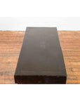 Chinese Early 20th Century Black Lacquered Console Table with Two Drawers-12. Asian & Chinese Furniture, Art, Antiques, Vintage Home Décor for sale at FEA Home