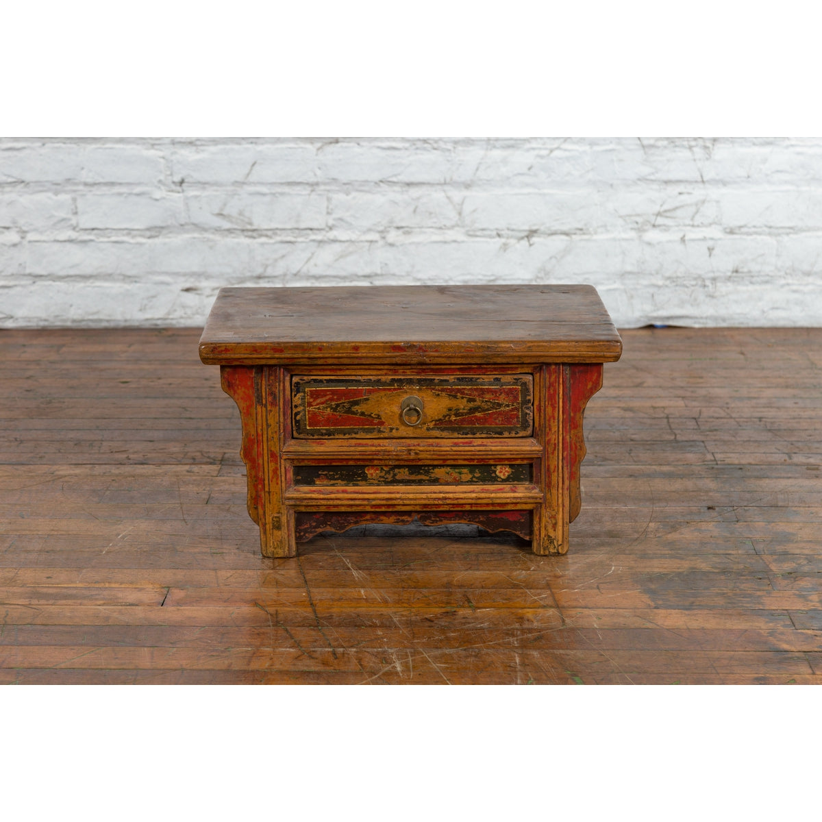 Chinese Fujian Province Qing Dynasty 19th Century Butterfly Low Drinks Table-2. Asian & Chinese Furniture, Art, Antiques, Vintage Home Décor for sale at FEA Home