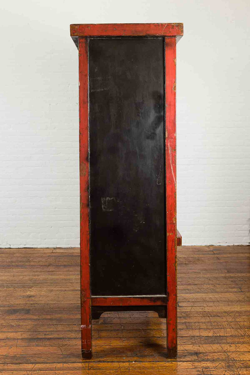 Original Lacquer Cabinet-YN1295-16. Asian & Chinese Furniture, Art, Antiques, Vintage Home Décor for sale at FEA Home