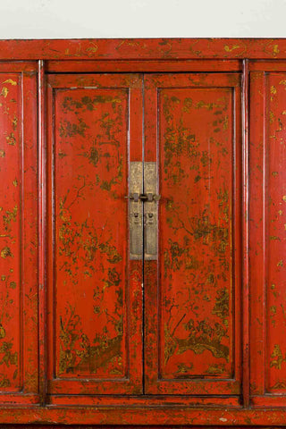 Original Lacquer Cabinet-YN1295-7. Asian & Chinese Furniture, Art, Antiques, Vintage Home Décor for sale at FEA Home