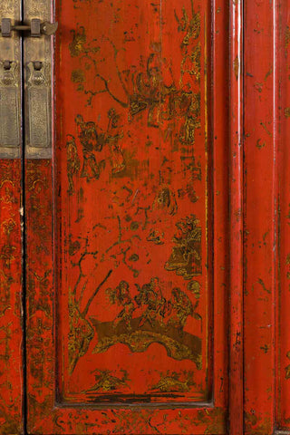 Original Lacquer Cabinet-YN1295-15. Asian & Chinese Furniture, Art, Antiques, Vintage Home Décor for sale at FEA Home