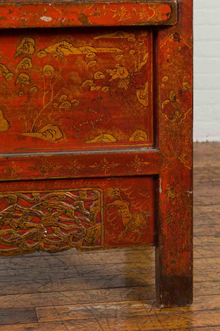 Original Lacquer Cabinet-YN1295-12. Asian & Chinese Furniture, Art, Antiques, Vintage Home Décor for sale at FEA Home