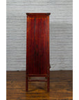 Large Chinese 19th Century Qing Dynasty Tapering Cabinet with Accordion Doors-12. Asian & Chinese Furniture, Art, Antiques, Vintage Home Décor for sale at FEA Home