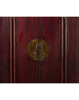 Large Chinese 19th Century Qing Dynasty Tapering Cabinet with Accordion Doors-9. Asian & Chinese Furniture, Art, Antiques, Vintage Home Décor for sale at FEA Home