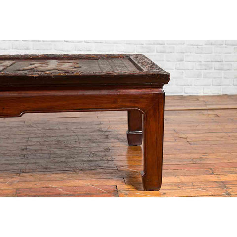 Chinese Qing Dynasty Period Shop Sign with Calligraphy Made into a Coffee Table-YN1427-11. Asian & Chinese Furniture, Art, Antiques, Vintage Home Décor for sale at FEA Home