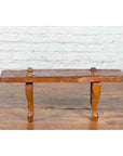 Javanese Arts & Crafts Teak Table with Recessed Legs and Distressed Appearance-4. Asian & Chinese Furniture, Art, Antiques, Vintage Home Décor for sale at FEA Home