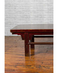 Chinese 19th Century Qing Dynasty Period Coffee Table with Distressed Patina-6. Asian & Chinese Furniture, Art, Antiques, Vintage Home Décor for sale at FEA Home