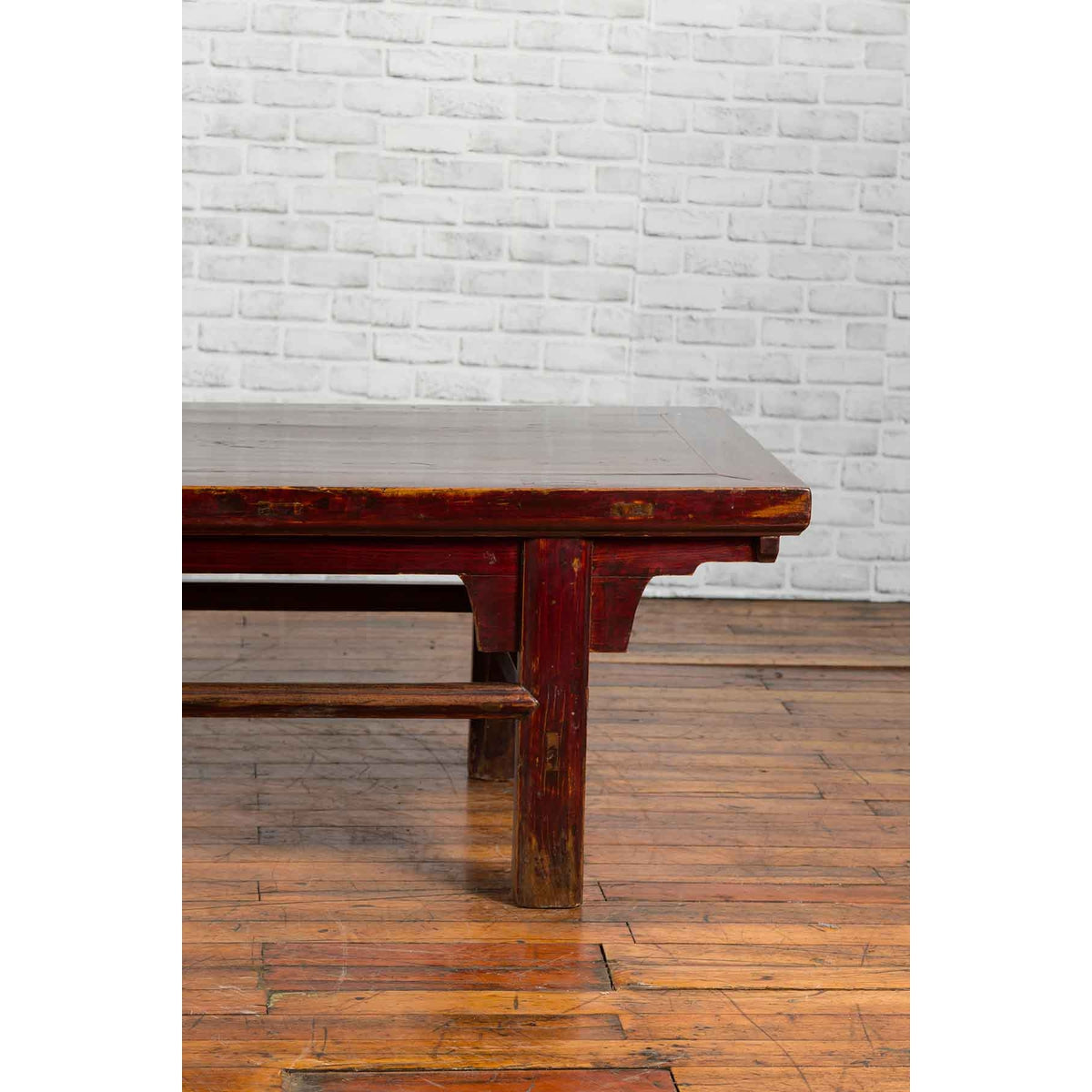 Chinese 19th Century Qing Dynasty Period Coffee Table with Distressed Patina-7. Asian &amp; Chinese Furniture, Art, Antiques, Vintage Home Décor for sale at FEA Home