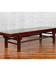 Chinese 19th Century Qing Dynasty Period Coffee Table with Distressed Patina-2. Asian & Chinese Furniture, Art, Antiques, Vintage Home Décor for sale at FEA Home