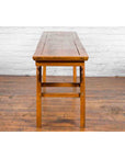 Chinese Qing Dynasty Shandong Altar Console Table with Carved Scrolling Motifs-12. Asian & Chinese Furniture, Art, Antiques, Vintage Home Décor for sale at FEA Home