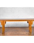 Chinese Qing Dynasty Shandong Altar Console Table with Carved Scrolling Motifs-13. Asian & Chinese Furniture, Art, Antiques, Vintage Home Décor for sale at FEA Home