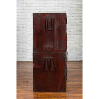 Japanese Meiji Period Late 19th Century Tansu Chest in Sendai Isho-Dansu Style