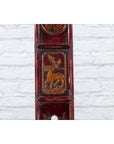 Chinese 19th Century Qing Dynasty Yoke Back Armchair with Carved Medallions-7. Asian & Chinese Furniture, Art, Antiques, Vintage Home Décor for sale at FEA Home