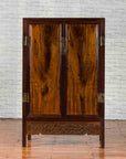 Chinese Two-Toned Early 20th Century Cabinet with Carved Apron and Inner Drawers-2. Asian & Chinese Furniture, Art, Antiques, Vintage Home Décor for sale at FEA Home