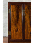 Chinese Two-Toned Early 20th Century Cabinet with Carved Apron and Inner Drawers-8. Asian & Chinese Furniture, Art, Antiques, Vintage Home Décor for sale at FEA Home